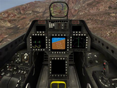 the-f-22-cockpit-in-x-plane-10-mobile-over-canyons | X-Plane