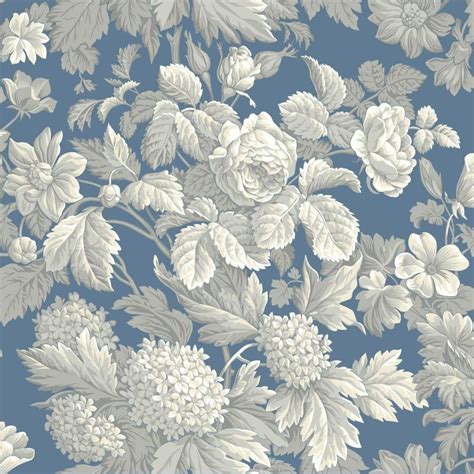 York Wallcoverings Antique Floral Wallpaper-KC1845 - The Home Depot