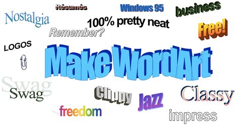 Create Your Own Nostalgic Microsoft WordArt