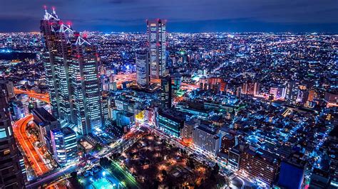 HD wallpaper: shinjuku park tower, cityscape, japan, metropolis, asia ...