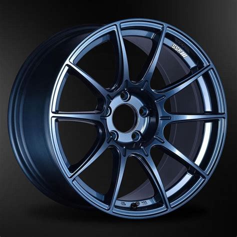 SSR GT X01 in 18x9.5 +40 5x114.3 Blue Gunmetal | KamiSpeed.com