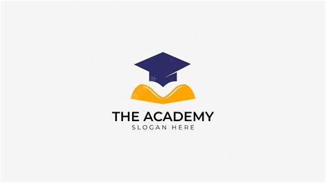 Premium Vector | The academy logo template