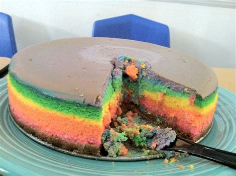 Rainbow Cheesecake · How To Bake A Cheesecake · Recipe by Katey H.