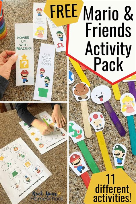 Super Mario Printables: 11 Free Activities for Fantastic Fun for Kids