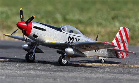 P-51 P51 P-51D Mustang 2.4G Nano 4CH Electric R/C RC Airplane Plane ...