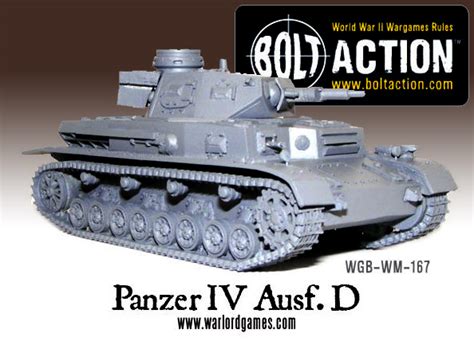 Battleground Hobbies: New Release - Bolt Action Panzer IV ausf D from ...