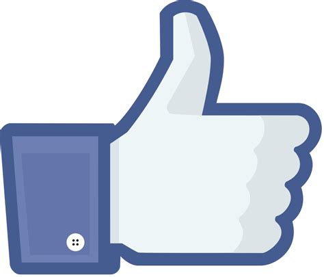 facebook logo like share png transparent background | Png Vectors ...