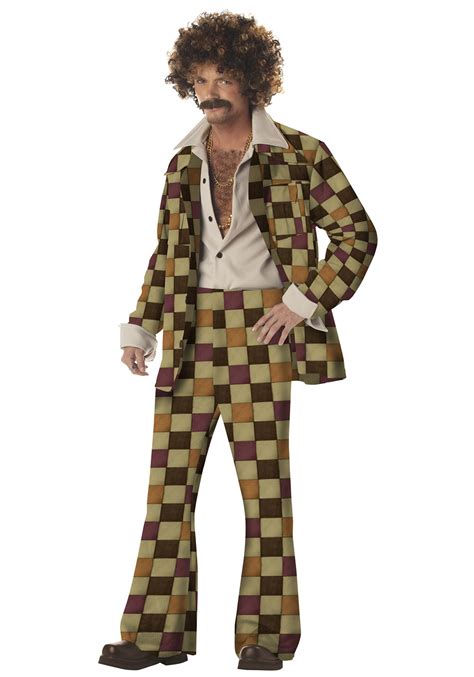 Disco Leisure Men's Suit Costume | Disco Costumes - $59.99