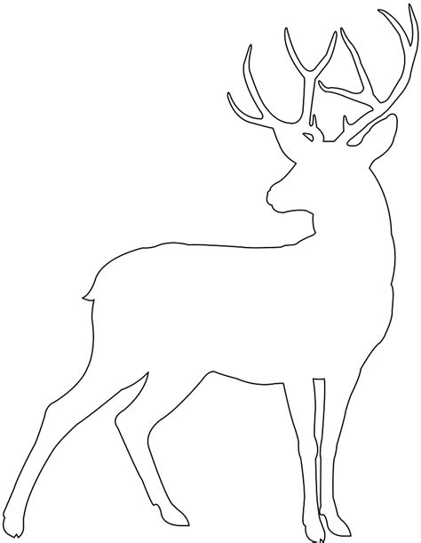 Deer Silhouette | Free vector silhouettes