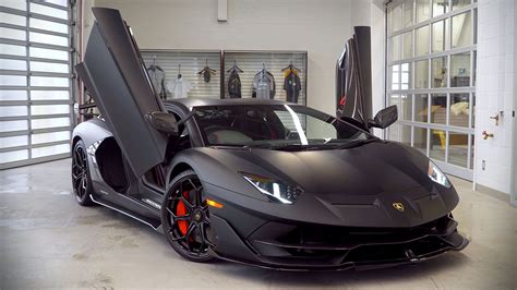 Lamborghini Aventador Spyder Black