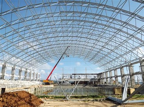 Steel Frame Roof Structure