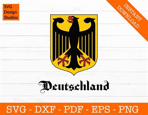 Germany Svg Deutschland Svg German Flag Svg German Crest - Etsy in 2022 ...