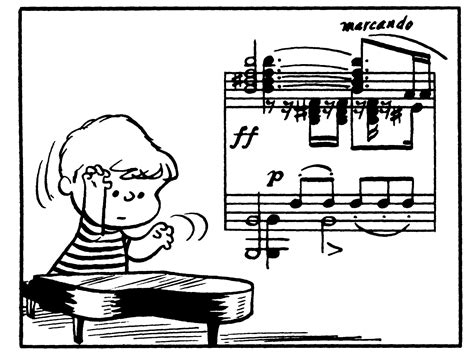 The Good Grief Of Beethoven On Schroeder's Toy Piano In 'Peanuts ...