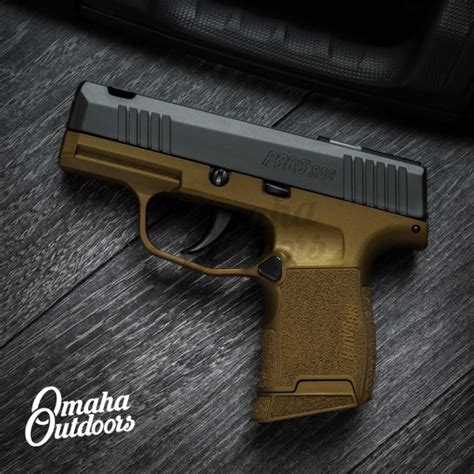 SIG P365 SAS Ported Burnt Bronze - Omaha Outdoors