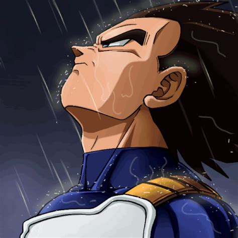 Vegeta - Animated Rain | Wallpapers HDV