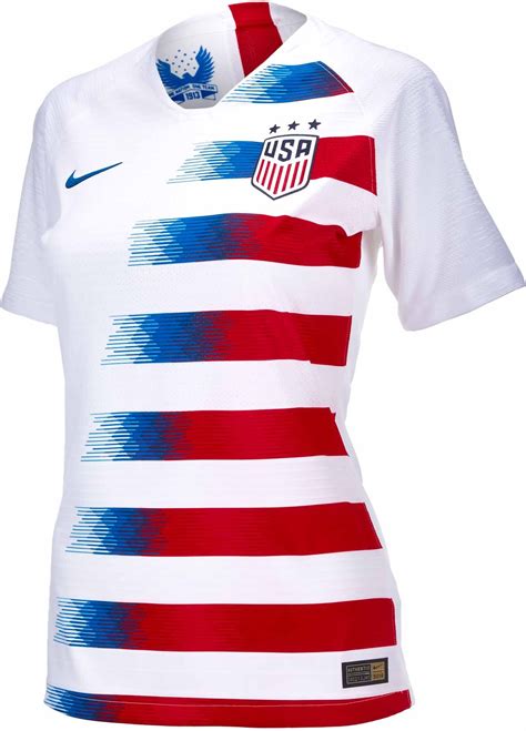 Nike USA Home Match Jersey – Womens 2018-19 NS | Soccer outfits, Soccer