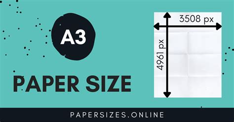 A3 Size In Pixels - Paper Sizes Online