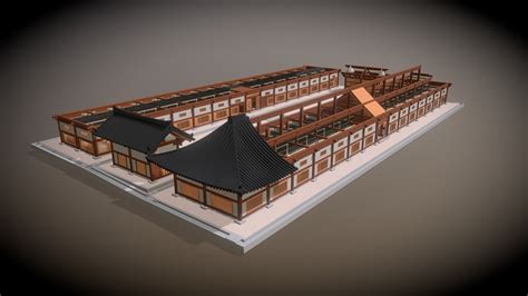 Tripitaka Koreana 고려 대장경 高麗大藏經 - 3D model by MichaelKlee [84d0f14 ...