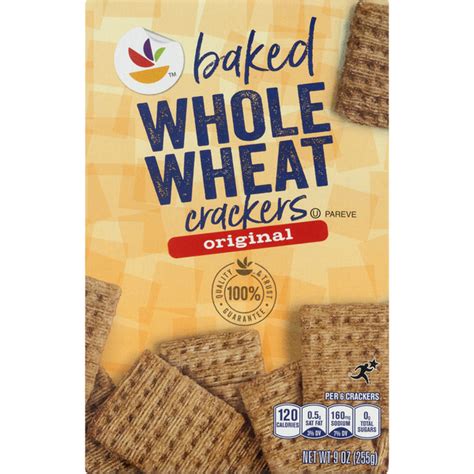 Save on Giant Baked Crackers Whole Wheat Original Order Online Delivery ...