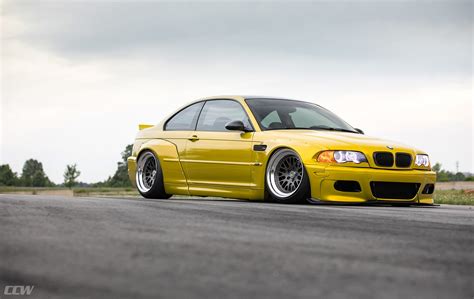 Slammed BMW M3 E46 With Wide Body Kit Won't Please The Purists | Carscoops