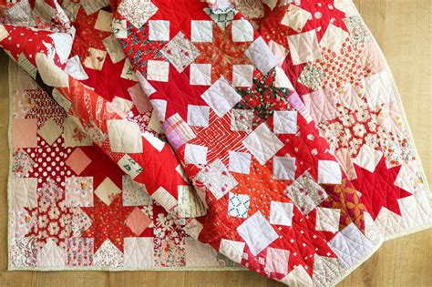 Red, Red Stars quilt — Stitched in Color