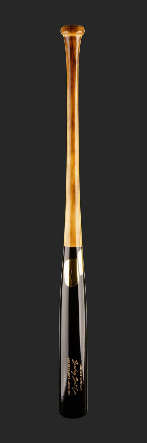 Blacked Flamed - Maple Wood Bat | Burley Baseball