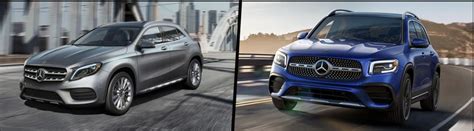 2021 Mercedes-Benz GLA vs. 2021 Mercedes-Benz GLB | GLA vs. GLB