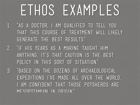 ETHOS, PATHOS, LOGOS by bcollins