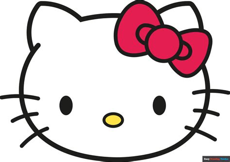 Hello Kitty Bow Outline Png