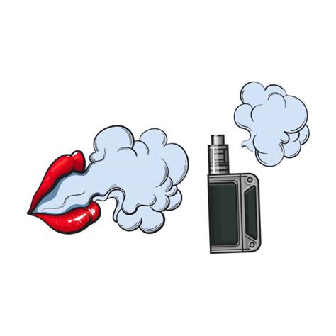 Drawing Of The Vaporizer Illustrations, Royalty-Free Vector Graphics ...