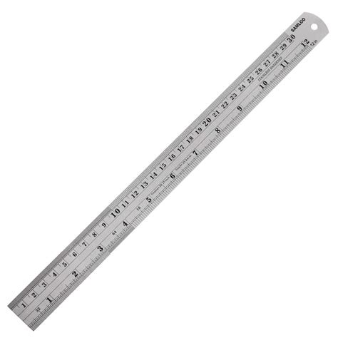 12 inch Stainless Steel Ruler with Conversion Table Philippines | Ubuy