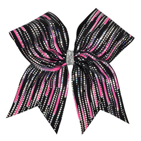 Cheerleading Dance Necktie Hair Black M - Cheer bow png download - 1000 ...