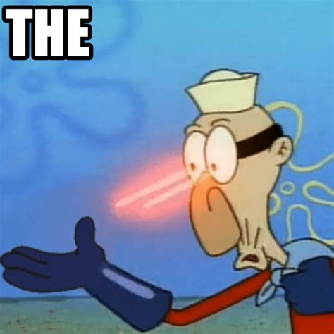 The Squidward Laser Eyes Meme Template Blank Template - Imgflip