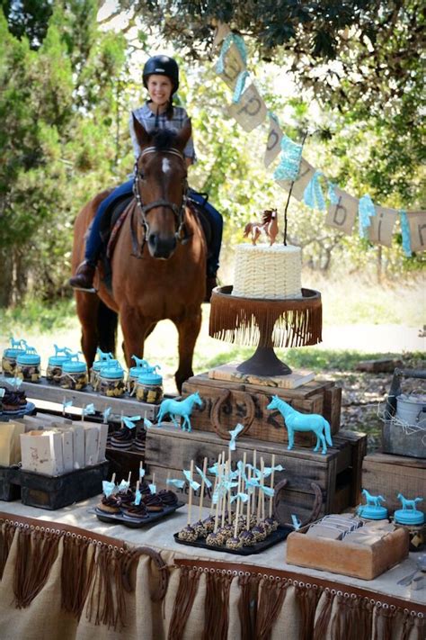 Kara's Party Ideas Rustic Horse Birthday Party | Kara's Party Ideas