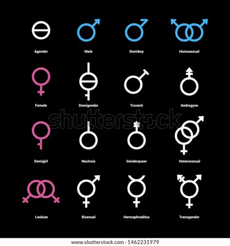 278.639 Gender symbols Gambar, Foto Stok & Vektor | Shutterstock