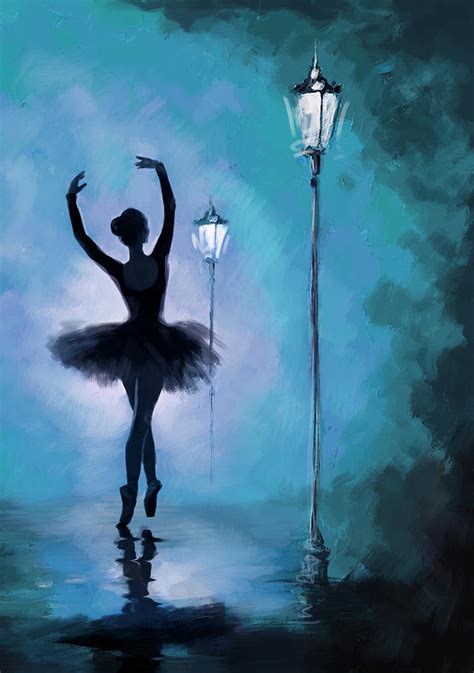 Ballet in the Night Painting by Corporate Art Task Force - Fine Art America