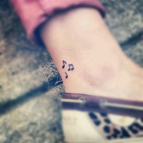 Music Notes Tattoos On Wrist For Girls