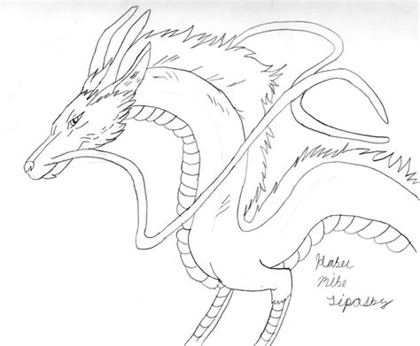 Haku dragon form by Dusk-728 on DeviantArt