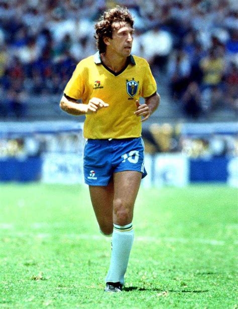 Vintage World Cup Football: Zico - World Cup Football Legends