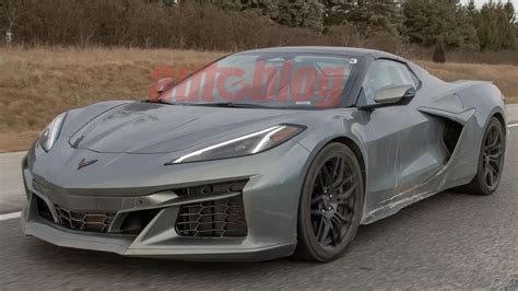 El nuevo Chevrolet Corvette E-Ray 2024 circula ya sin camuflaje - MDZ ...