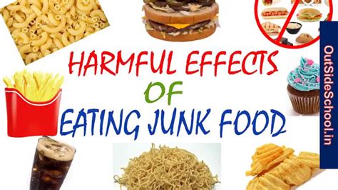 Harmful effects of eating junk food - YouTube