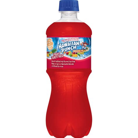 Hawaiian Punch Fruit Juicy Red, Fruit Punch Juice Drink, 20 fl oz ...