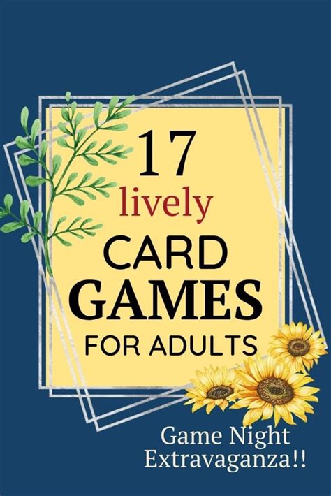 17 Popular Card Games for Adults