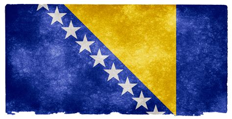 Free photo: Bosnia and Herzegovina Grunge Flag - Aged, Resource, Nation ...