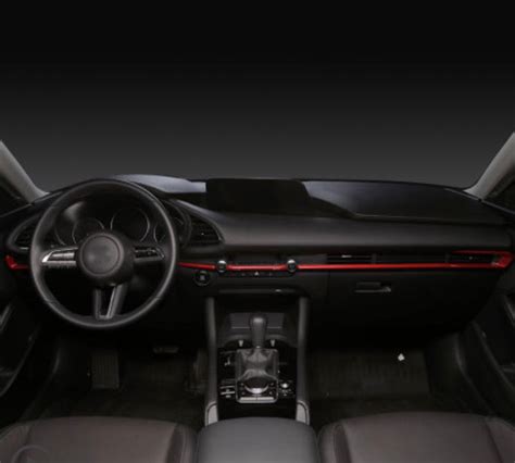 Mazda 3 20-23 Soul Red Interior Trims – Mikstore Car Accessories