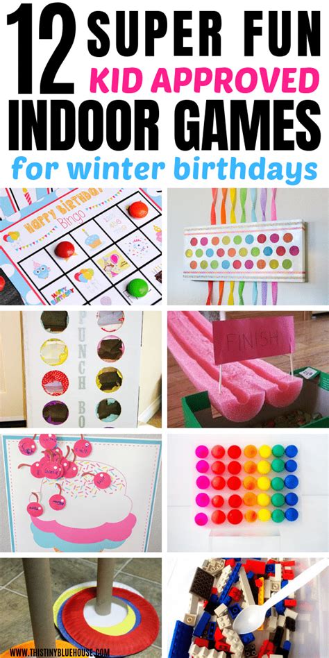 10+ Indoor Birthday Party Games Kids Will Love - This Tiny Blue House