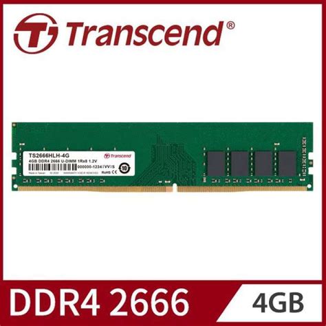 Transcend 4GB DDR4 2666Mhz Desktop Ram (3YW) – Ideal Computers