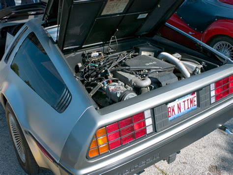 Delorean DMC-12 | Engine bay | Michael Dant | Flickr