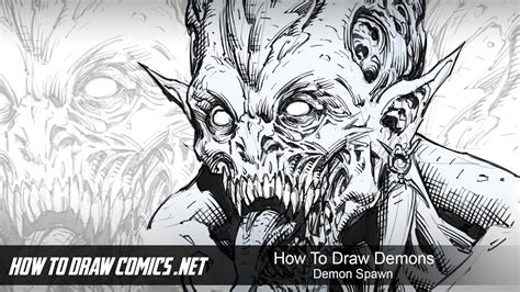 How To Draw: DEMONS - Demon Spawn - YouTube