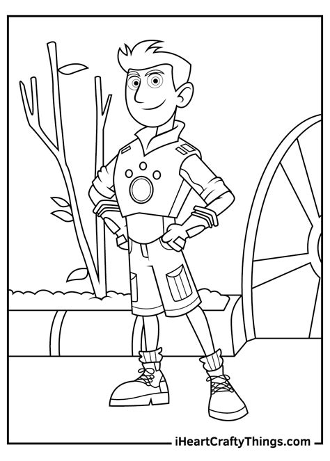 Printable Wild Kratts Coloring Pages